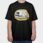 Happy Camper 2, Tricou Oversize Barbati (Unisex)