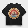 United by Mountains, Tricou Oversize Barbati (Unisex)