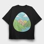 Landscape Nature 10, Tricou Oversize Barbati (Unisex)