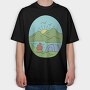 Landscape Nature 11, Tricou Oversize Barbati (Unisex)