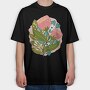 Bouquet of Flowers 2, Tricou Oversize Barbati (Unisex)