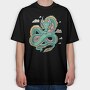 Vintage Dragon, Tricou Oversize Barbati (Unisex)