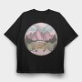 Retro Nature Outdoor 3, Tricou Oversize Barbati (Unisex)
