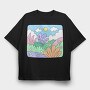 Garden 1, Tricou Oversize Barbati (Unisex)