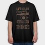 Life Is Like Photography, Tricou Oversize Barbati (Unisex)