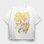 Crash Bandicoot, Tricou Oversize Barbati (Unisex)