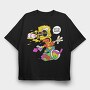 Crazy Bartman, Tricou Oversize Barbati (Unisex)