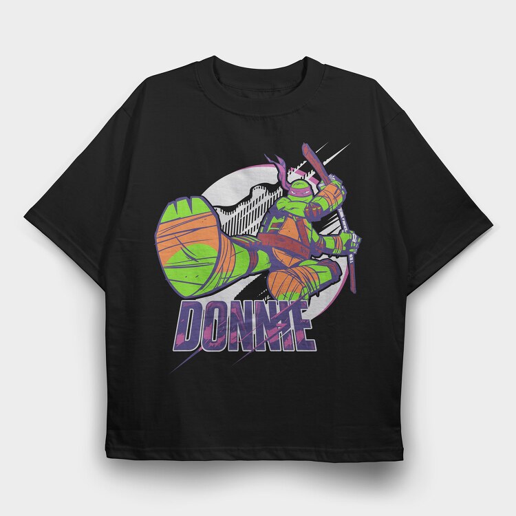Teenage Mutant Ninja Turtles 2, Tricou Oversize Barbati (Unisex)