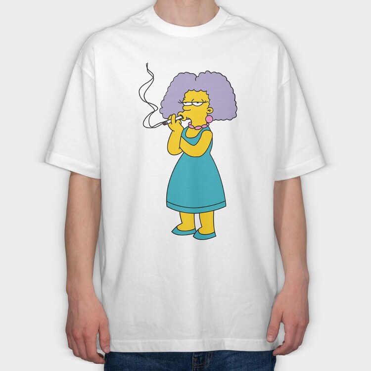 Selma Bouvier 01, Tricou Oversize Barbati (Unisex)