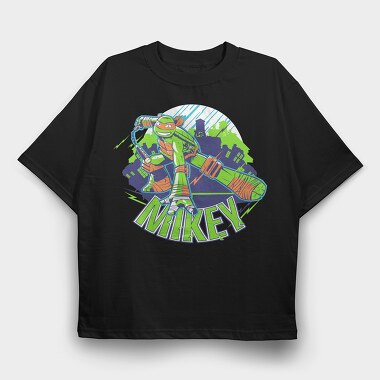Teenage Mutant Ninja Turtles 3, Tricou Oversize Barbati (Unisex)