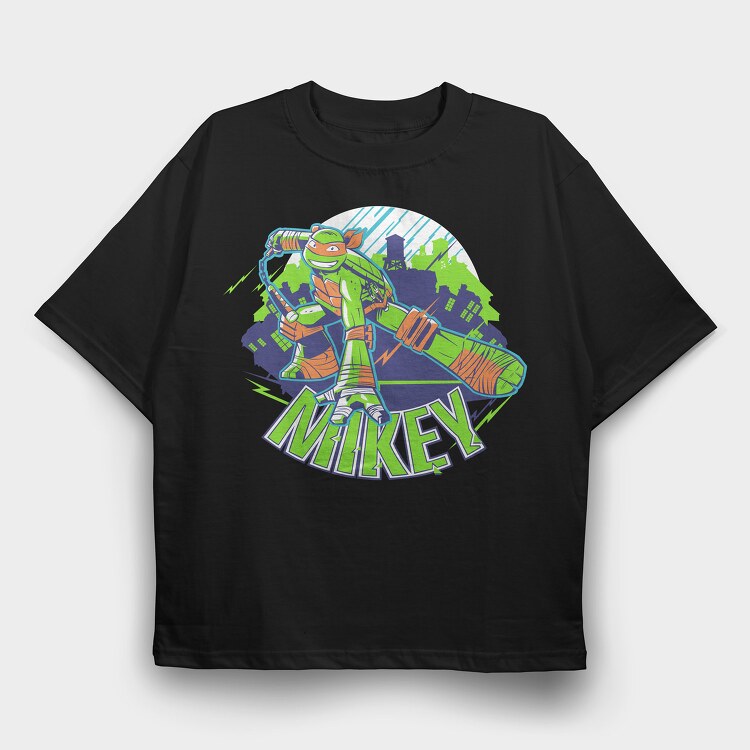 Teenage Mutant Ninja Turtles 3, Tricou Oversize Barbati (Unisex)