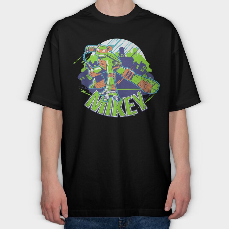 Teenage Mutant Ninja Turtles 3, Tricou Oversize Barbati (Unisex)