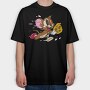 Crazy Jerry, Tricou Oversize Barbati (Unisex)