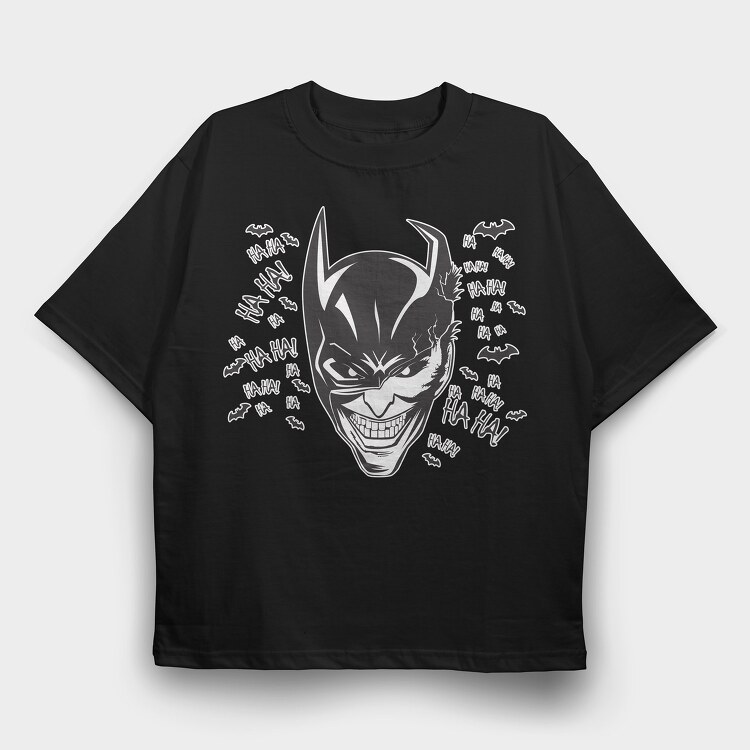 Joker 9, Tricou Oversize Barbati (Unisex)