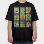 Teenage Mutant Ninja Turtles 5, Tricou Oversize Barbati (Unisex)
