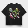 Crazy Marvin the Martain, Tricou Oversize Barbati (Unisex)