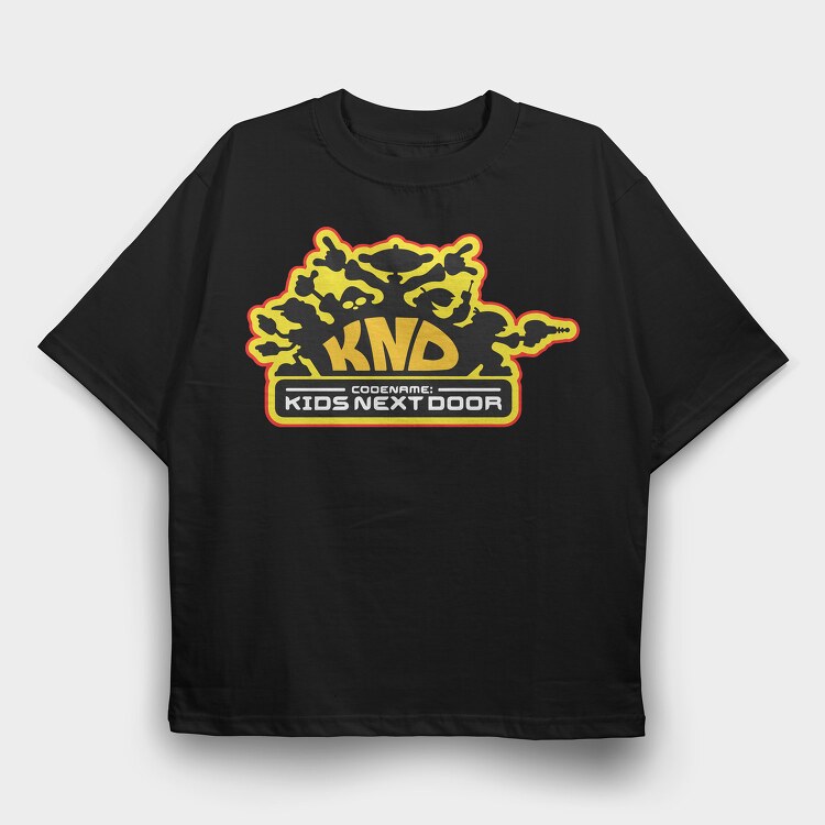 Kids Next Door 1, Tricou Oversize Barbati (Unisex)