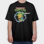 Teenage Mutant Ninja Turtles 6, Tricou Oversize Barbati (Unisex)
