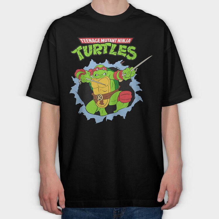 Teenage Mutant Ninja Turtles 7, Tricou Oversize Barbati (Unisex)