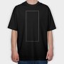 Silence 2, Tricou Oversize Barbati (Unisex)