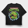 Teenage Mutant Ninja Turtles 8, Tricou Oversize Barbati (Unisex)