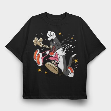 Crazy Silvestre, Tricou Oversize Barbati (Unisex)