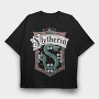 Slytherin Harry Potter, Tricou Oversize Barbati (Unisex)