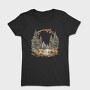 Autumn Wreath Deer, Tricou Femei