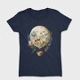 Balloon Floral Sky, Tricou Femei
