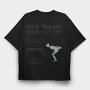 Cross Your Limits 1, Tricou Oversize Barbati (Unisex)