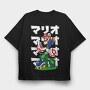 Plants Mario, Tricou Oversize Barbati (Unisex)