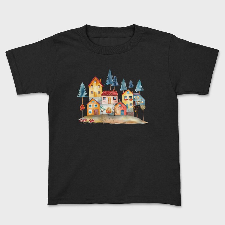 Autumn Houses Night, Tricou Copii