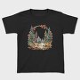 Autumn Wreath Deer, Tricou Copii