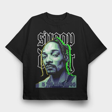 Snoop Dog 3, Tricou Oversize Barbati (Unisex)
