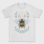 Bee And Moon Mystic, Tricou Barbati (Unisex)