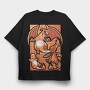 Pokemon 12, Tricou Oversize Barbati (Unisex)