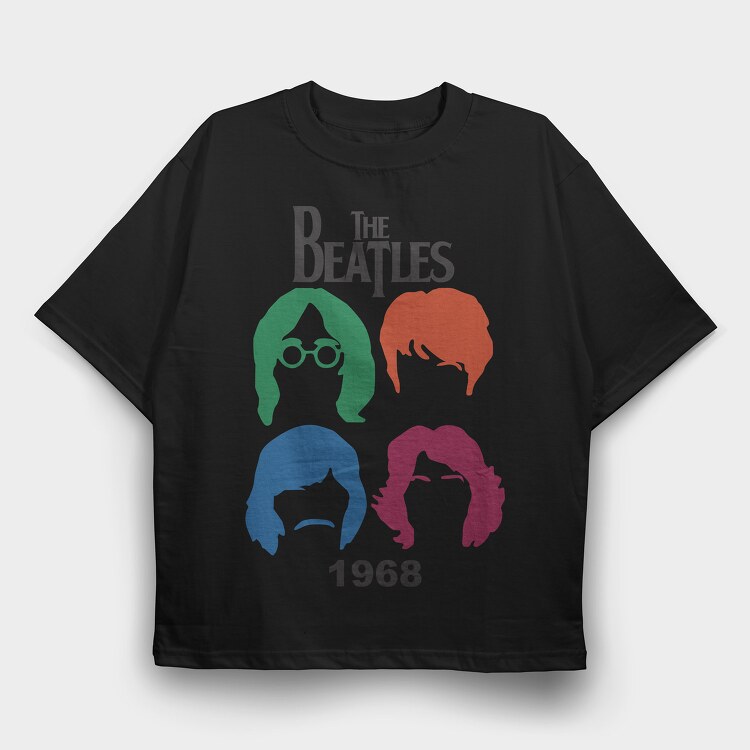 The Beatles 1, Tricou Oversize Barbati (Unisex)