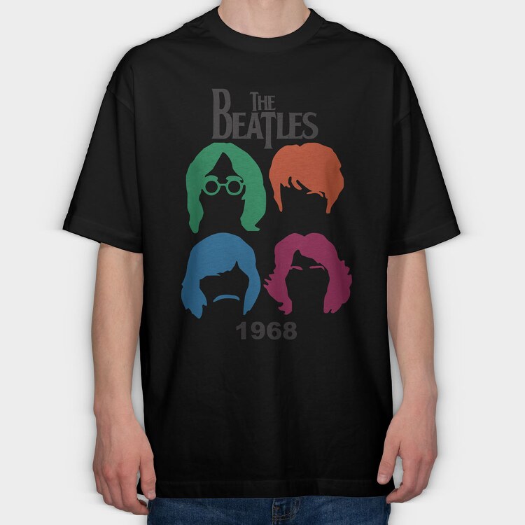 The Beatles 1, Tricou Oversize Barbati (Unisex)