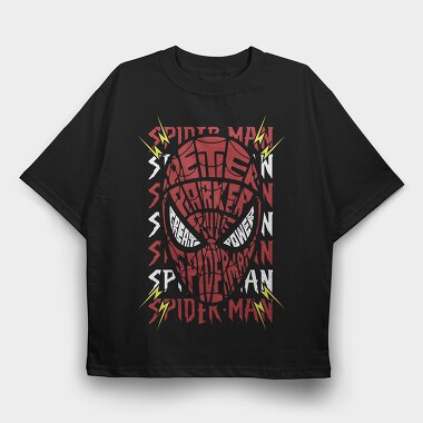 Spiderman No Way Home 3, Tricou Oversize Barbati (Unisex)