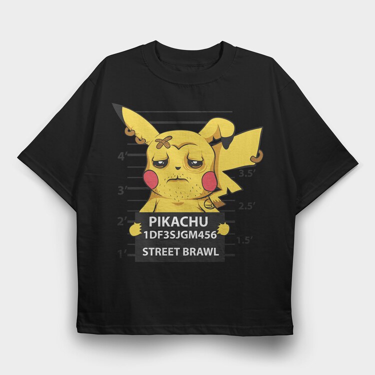 Pokemon 16, Tricou Oversize Barbati (Unisex)