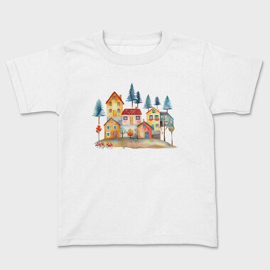 Autumn Houses Night, Tricou Copii