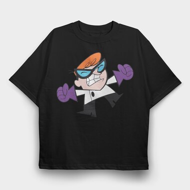 Dexter Laboratory 10, Tricou Oversize Barbati (Unisex)