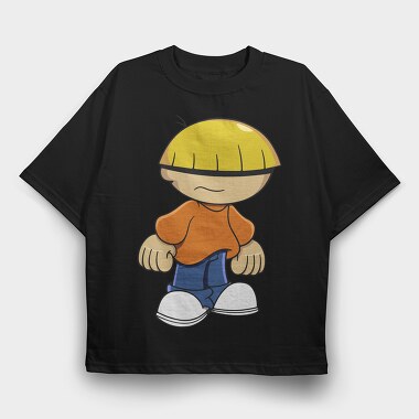 Kids Next Door 9, Tricou Oversize Barbati (Unisex)