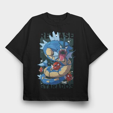 Pokemon 18, Tricou Oversize Barbati (Unisex)