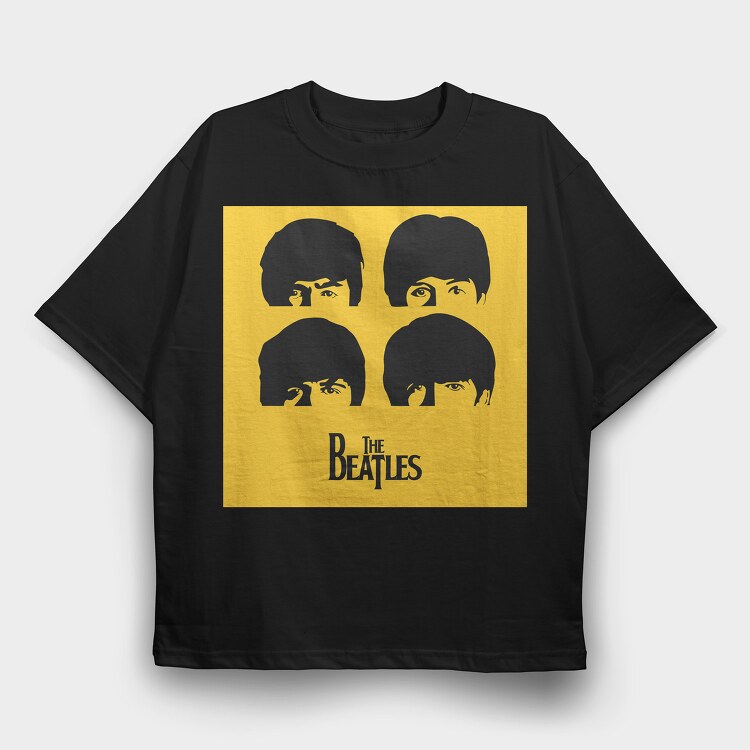 The Beatles 7, Tricou Oversize Barbati (Unisex)