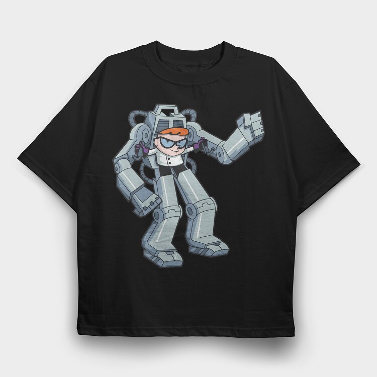 Dexter Laboratory 12, Tricou Oversize Barbati (Unisex)