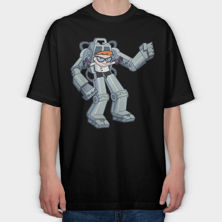 Dexter Laboratory 12, Tricou Oversize Barbati (Unisex)