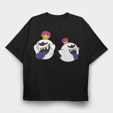 King Boo 1 2, Tricou Oversize Barbati (Unisex)