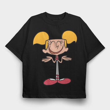 Cartoon Retro Dexter Laboratory 6, Tricou Oversize Barbati (Unisex)