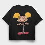 Cartoon Retro Dexter Laboratory 6, Tricou Oversize Barbati (Unisex)